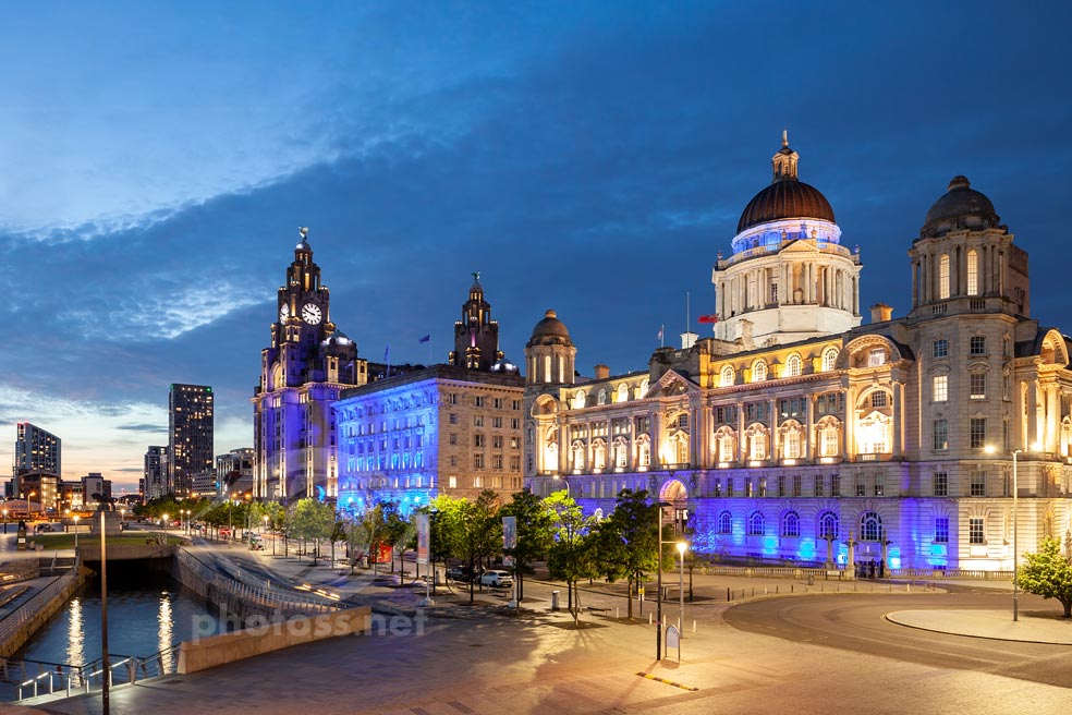 Three Graces in Liverpool