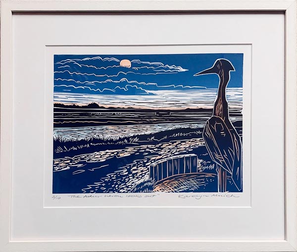 Karolyn Mnich linocut